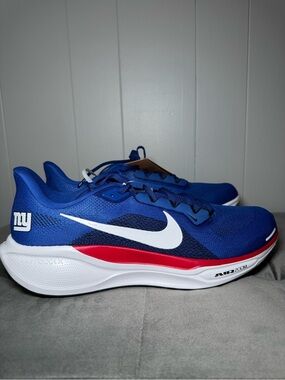 Nike Pegasus 41 Blue and White Men's Running Shoes NY Giants Size 13 NEW